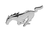 Ford Mustang Running Horse Pony Emblem - Chrome