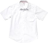 French Toast Boys White Short Sleeves Dress Shirt - E9005 - White, 16