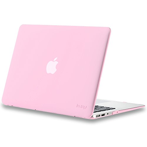 Kuzy - air 13-inch baby pink rubberized hard case for macbook air…