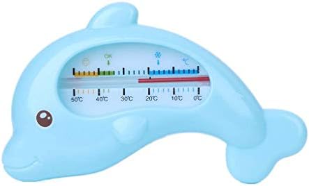 Cathyのハウス ベビー 浮型 お風呂用 湯温計 防水 かわいい青いイルカ