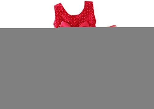 Girl Cute Little Kids Princess Various Color Dress with Big Bowknot Red 80cm