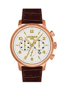 Locman crono 1960 Classico CITURINO braun Bild Creme