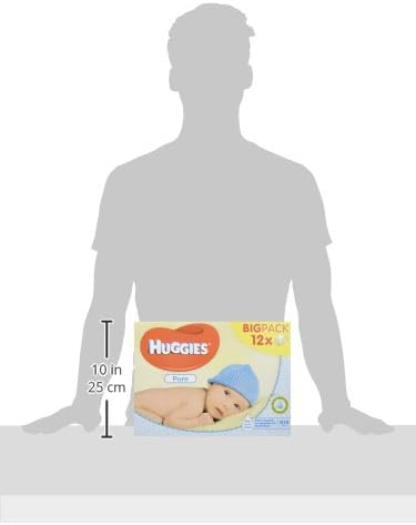 Huggies Pure Baby Wipes - 12 Packs (672 Wipes), red - Image 5