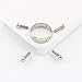 Body Piercing Rings,IrBingNii Women Shields,Screw Body Piercing Jewelry Adjustable Circle,None Piercing