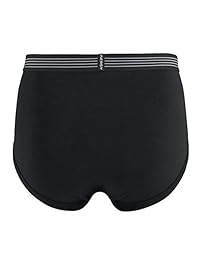 Innersy - Calzoncillos de algodón clásicos para hombre con mosca abierta en la parte delantera, 4 unidades