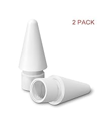 Puntas de repuesto para lápiz Apple Punbs IPencil Tips de repuesto de alta sensibilidad lágrima y desgaste 2 piezas