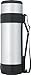 Thermos - Nissan Stainless Steel Bottle with Folding Handle, 61oz (Silver/Black)
