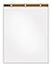 TOPS Standard Easel Pads, 3-Hole Punched, 27 x 34 Inch, Plain White, 50 Sheets/Pad, Carton of 4 Pads (7901)