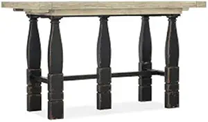 Hooker Furniture Dining Room Ciao Bella Friendship Table- Flaky White/Black