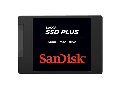 SANDISK SSD PLUS 1TB Internal SSD - SATA III 6 Gb/s, 2.5"/7mm, Up to 535 MB/s - SDSSDA-1T00-G27