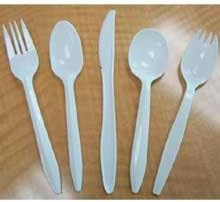Goldmax Bronze Series White Polypropylene Medium Weight Teaspoon, 11.75 x 10 x 9 inch - 10 per case.