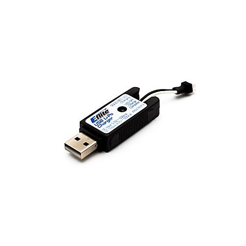 E-flite 1S USB Li-Po Charger 500mAh High Current UMX