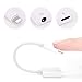 Compatible Headphone Adapter, 3.5mm Dongle Earphone Convertor 2 in 1 Accessories Cables Music Adapter Splitter Replacement for 7/8/ X/XS/XR (white03)thumb 1