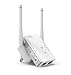 Glamorance N300 Wireless-N Wi-Fi Range Extender, Wi-Fi Repeater, Full Coverage Wireless Router Supports AP/Repeater/Router Mode with Easy WPS Setup, Mode Selector, Wall Plug and LED Indicators