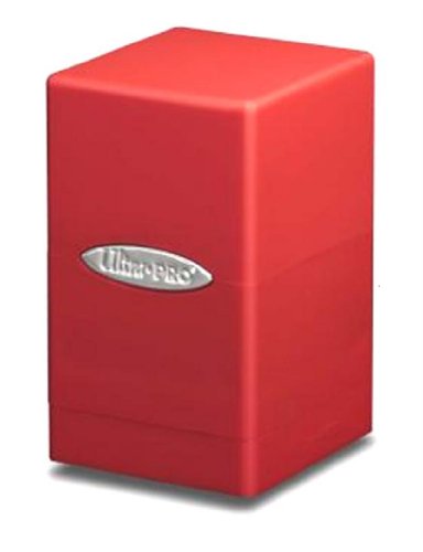 Ultra Pro Red Satin Tower Deck Boxes