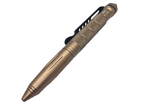 American Tactical Supply Co. Tactical Self-Defense Pen with Glass Breaker/DNA Catcher (Bronze)