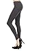 BLVD Women's Cotton Solid Long Leggings