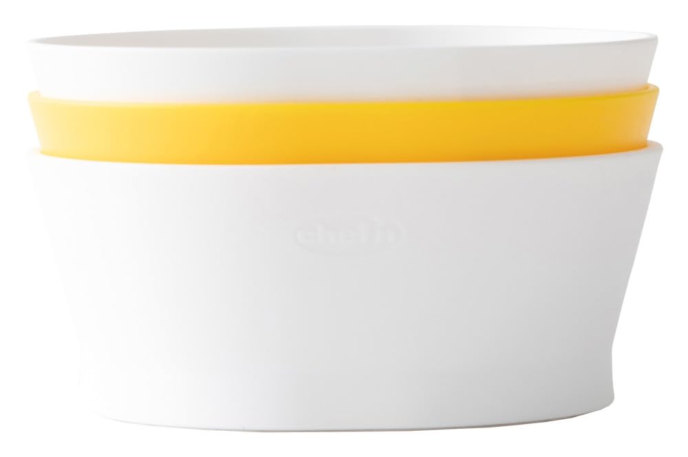 Chef'n 102-842-425-KC Slicester 3 in 1 Egg Slicer, Plastic, 9.5 x 8.5 x 6 cm,Yellow