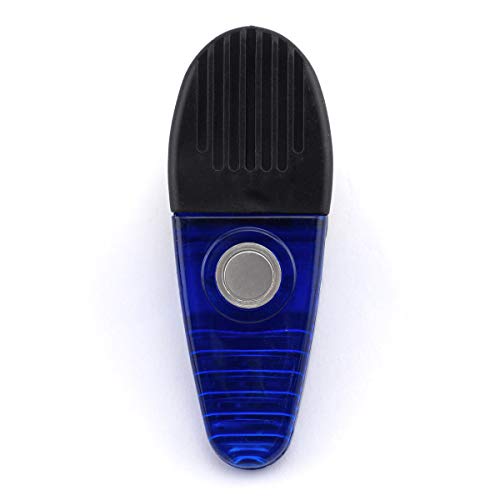Large Blue Magnetic Clips With Neodymium Magnet, 3-1/2" Length (Pack of 2)