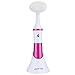 Mother's Day gift KINGDOMCARES Facial Cleansing Brush Cleansing System with Facial Brush Electric Vibrating Exfoliator Massager for Body Skin Care Blackhead Remover Clear Pores Rose