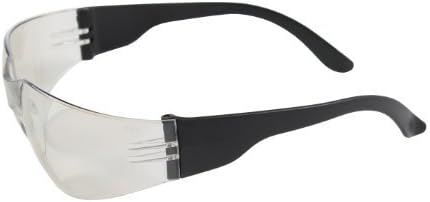 Zenon Z12 250-01-0002 Rimless Safety Glasses with Black Temple, I/O Lens and Anti-Scratch Coating by Zenon Z12