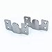 Hoowen Metal Sectional Sofa Interlocking Furniture Connector Bracket Mural Paintings Hooks with Screws, Pack of 12
