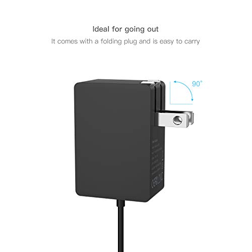Surface Go Charger, AYNEFF 24W 15V 1.6A Surface Charger Wall Power