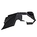 Hooke Road Front Steel Inner Fender Liners w/Star Logo Compatible with Jeep Wrangler JK 2007-2018 Sport Sahara Rubicon 2/4 Doors