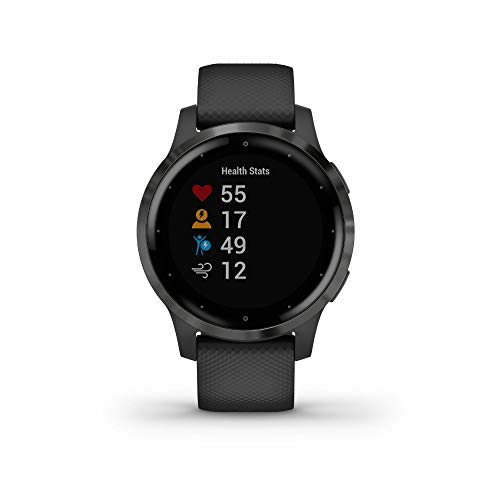 Garmin Vivoactive 4S GPS Smartwatch with Music & Fitness Activity Tracker & Health Monitor Apps (Black/Slate) 010-02172… - Image 4