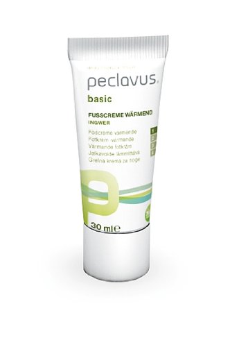 Peclavus Basic wärmende Fußcreme, Wärmender Balsam für den Fuß, 30 ml