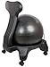 Isokinetics Inc. Balance Exercise Ball Chair - Blue 52cm Ball - Standard Height Frame - Office Size 60mm/2.5
