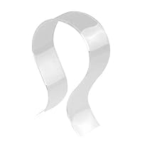 Gloryelenxs Mall Acrylic Headphone Display Stand Supermarket Plexiglass Headset Holder U-Type Earphone Mount
