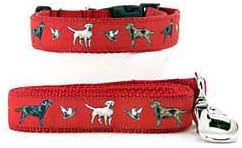 Black Lab Collar &amp; Leash