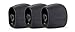Wasserstein Silicone Skins for Arlo HD Smart Security - 100% Wire-Free Cameras (Black, 3-Pack)