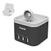 Apple Watch Dock Station, Simpeak 4-Port USB Fast Smart Charger for All iPhone,iPad,Samsung