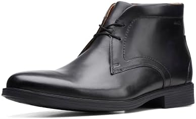Clarks Whiddon Mid - Stivaletti Uomo - Pelle E Gomma - Comfort Elevato - Foto 5