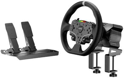 Amazon.com: MOZA R3 Racing Wheel and Pedals Bundle for PC, 3.9Nm