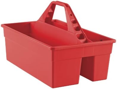 ToteMax HEA120022 Phlebotomy Blood Collection and IV Nurse Tray, 17" Length x 11" Height x 11" Depth, Red
