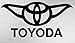 CMI162 Toyoda Star Wars Yoda Vinyl Car Decal Sticker Black 5