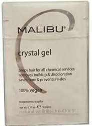 Malibu Hair Care by Malibu Hair Care: CRYSTAL GEL NORMALIZER BOX OF 12 (5G PACKETS)