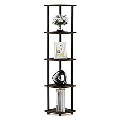 Furinno Turn-N-Tube 5 Tier Corner Display Rack