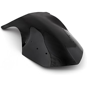 Windshield Windscreen Double Bubble For Kawasaki Ninja 1000 Z1000SX 2010-2013 (Black)