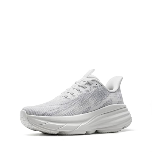 Zapatos de Senderismo Ligeros y Antideslizantes para Mujer.,Size 36.5,Blanco,AWUMRS2512