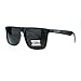 KUSH Square Sunglasses Men's Super Dark Lens Matte Black Shades