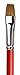 da Vinci Oil & Acrylic Series 1887 Paint Brush, Bright Light Ox Hair Sabeline with Red Handle, Size 14 (1887-14)