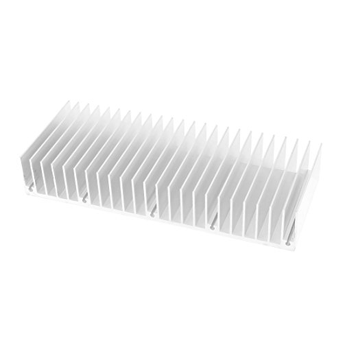 Aluminum Heatsink Cooling Fin 150mmx60mmx25mm for Power Amplifier