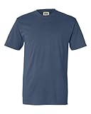 Comfort Colors 4.8 Oz. Ringspun Garment-Dyed T-Shirt (C4017)- Blue Jean,X-Large