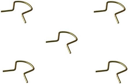 DELPA CL5473 > Heavy Duty = 5 Pcs of = Door Window Metal Clip Crank Retainer Roll Up Winder Handle Retaining Clips