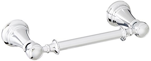Moen YB8408CH Weymouth Double Post Pivoting Toilet Paper Holder, Chrome
