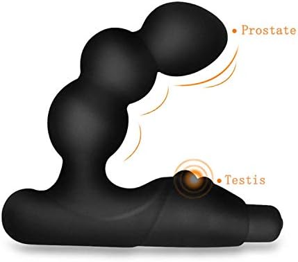 UUFMN TSHIRT 10 Speeds A-nàl Vībra'tion Male Prost**ate Massage Būtt Plug Vibrating Beads Hook Sexaaaa Toys for Men Mastur**bator Sexaaaa Shop